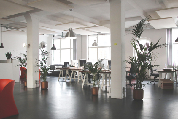 Be wave Smart hub för kontor